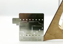 Трафарет BGA Amaoe PCB для iPhone X (0.10 mm)