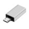 OTG перехідник Micro-USB - USB 3.0 адаптер Сірий