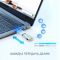 OTG перехідник Micro-USB - USB 3.0 адаптер Сірий