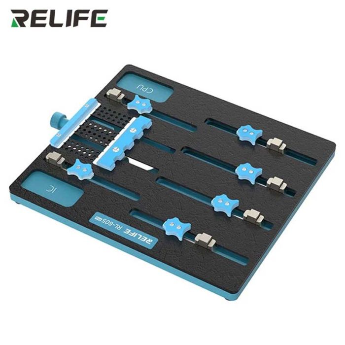 Держатель Relife RL-605 Pro для ремонта плат ноутбуков, процессоров, микросхем / универсальный