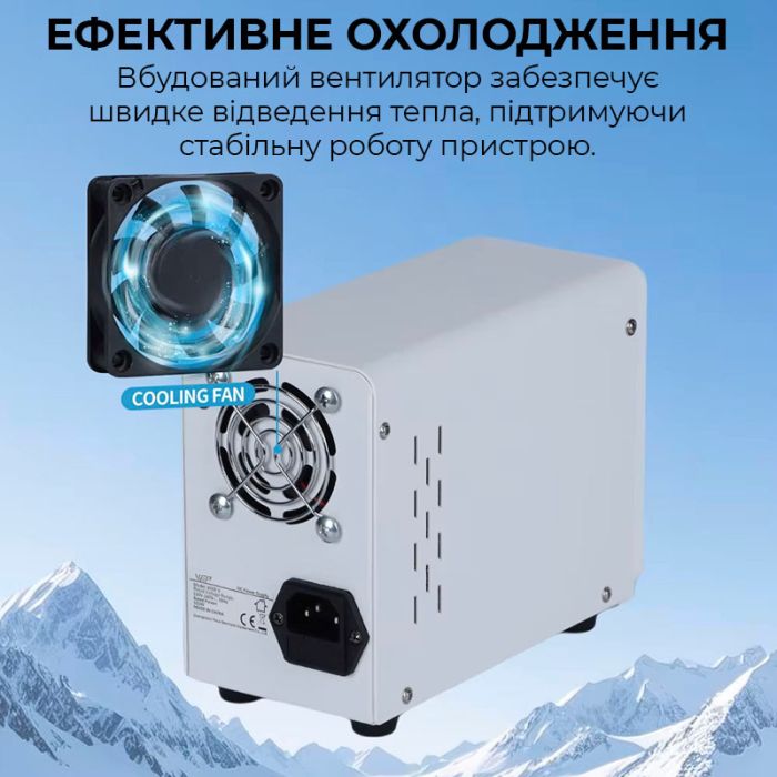 Блок питания WEP 305D-V импульсный / компактный / USB Quick Charge / 30В 5А / 150 Вт