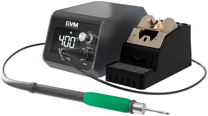 Паяльная станция прецизионная Sunshine GVM T210S / паяльник JBC C210 / 150-480°C / Max 120 Вт