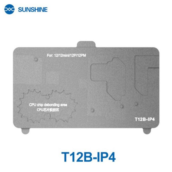 Нижний подогрев Sunshine T12B-IP4 для ремонта платы, процессора CPU iPhone 12 / Mini / Pro / Max