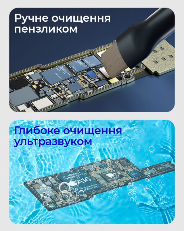 Жидкость для очистки плат Mechanic N880 / негорючая, антистатическая / 1000 ml