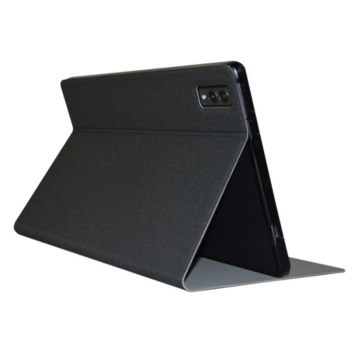 Чохол книжка для планшета Blackview Tab 11 / Tab 11 SE / підставка / силіконова основа / чорний