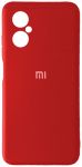 Чехол Silicone Case Full for Xiaomi Redmi Note 11R/Poco M4 5G Red
