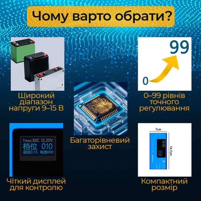 Апарат для точкового зварювання акумуляторів LiitoKala CF-SMG5M-C