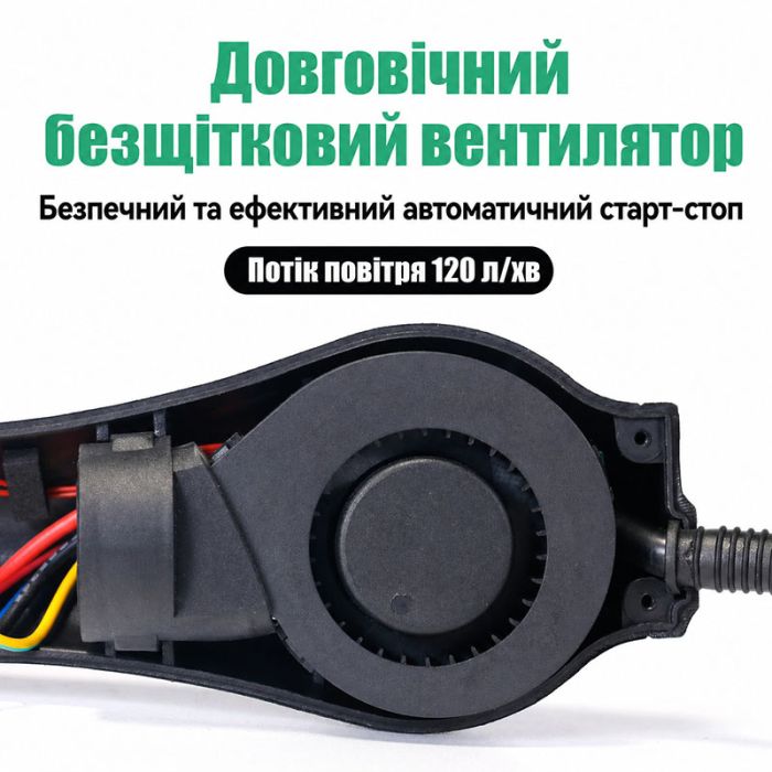 Паяльная станция 3 в 1 YIHUA 853D 5A II / термофен, паяльник, блок питания / 970 Вт / 480°C / 30V / 5A