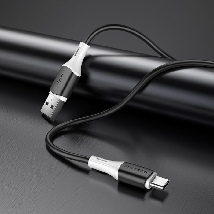 Кабель Borofone BX79 USB to Type-C 1m чорний