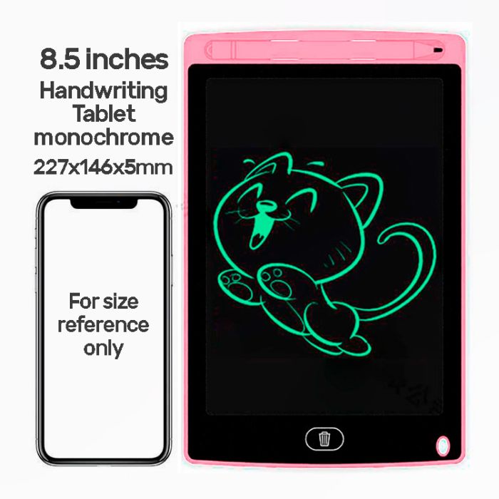 Планшет графічний для малювання, нотаток 8.5" LCD Writing Pad Pink