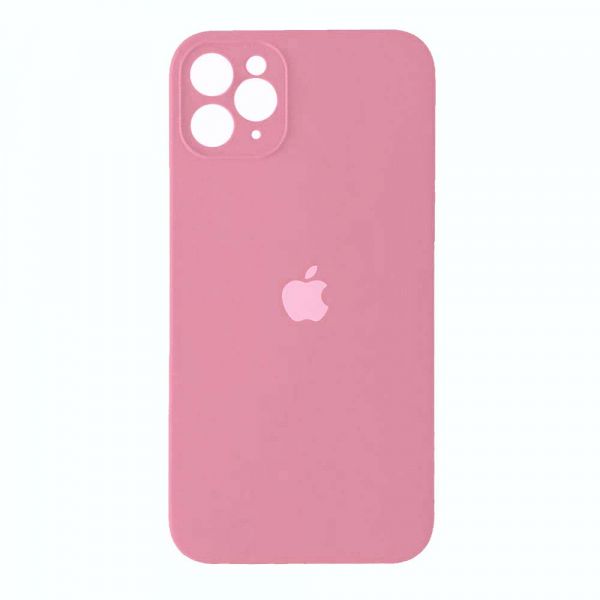 Silicone Case Full Camera Square side for iPhone 12 Pro Pink