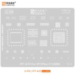 Трафарет BGA Amaoe A10 для iPhone 7 / 7 Plus / ipad 6 / 7 / ipod 7 всі мікросхеми (0.12 mm) V5.0