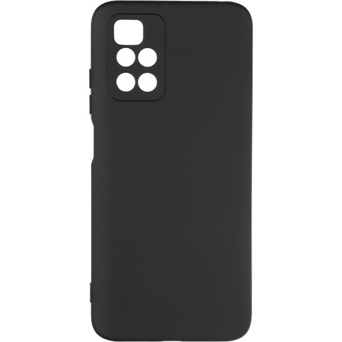 Силиконовый чехол Full Soft Case for Xiaomi Redmi 10 Черный