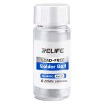 Кульки BGA RELIFE RL-403C для пайки мікросхем / 25000 шт. / 0.3 мм