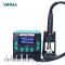 Термовоздушная паяльная станция YIHUA 993DM-IV фен / 1000 Вт / 100-500°С / 120 л/мин / сменные насадки