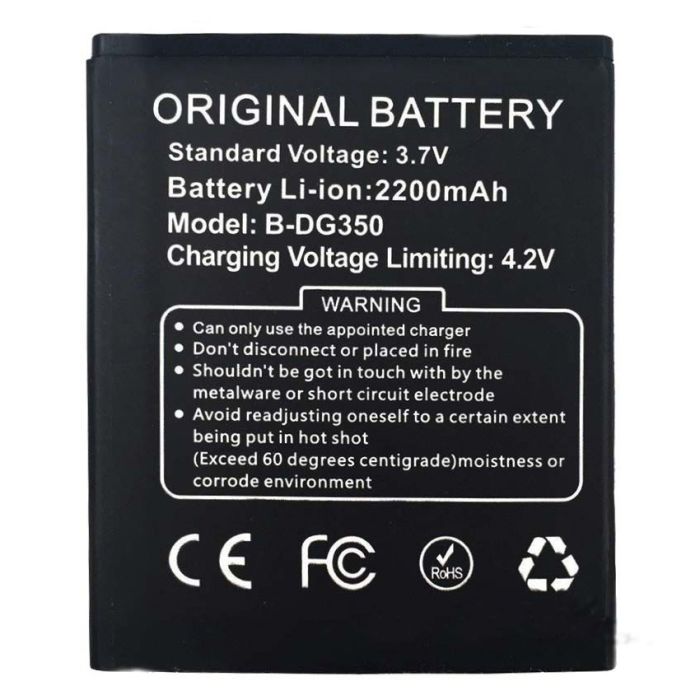 Аккумулятор для Doogee DG350 Pixels (2200 mAh) B-DG350