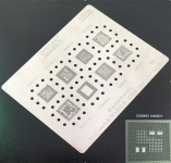 Трафарет BGA Amaoe MTK Qualcomm MQ:1 MT6771V/SDM645 B/SDM710/MT6739V/MT6757V/SDM845 A/SDM650/MT6763V