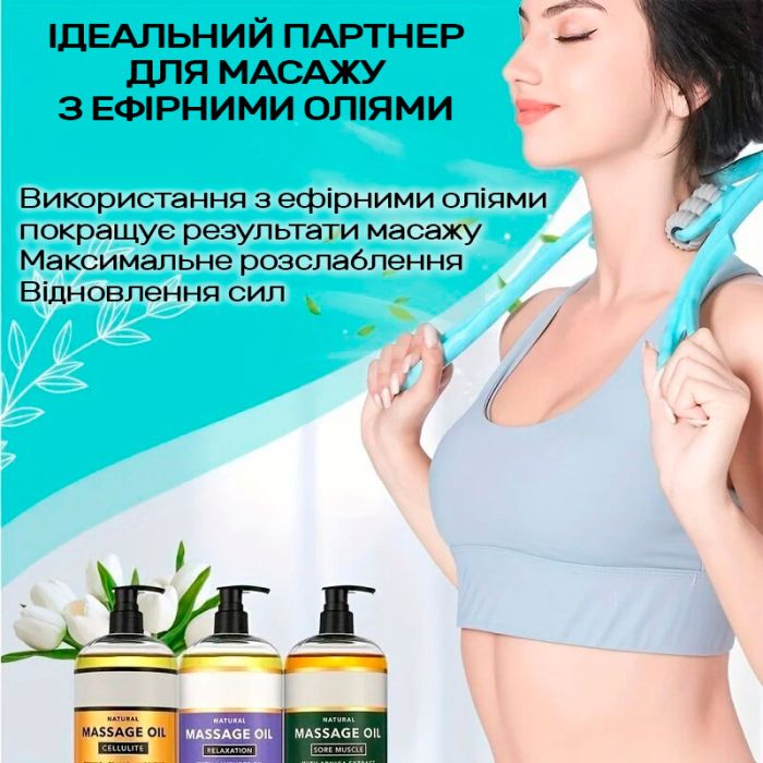 Массажер ручной для шейного отдела Swan 800 Light Blue