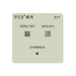 Трафарет BGA WYLIE (K37)  MT6176V MT6353 TFA9890A