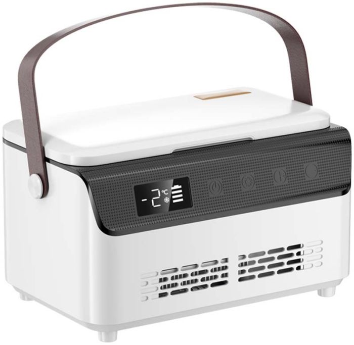 Медицинский портативный мини холодильник Coolbox для лекарств, инсулина / сумка / USB / 220V / 2xАКБ 10400mAh