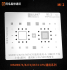 Трафарет BGA Amaoe MI:2 для Xiaomi 4 / 3 / Note (0.12mm)