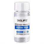 Кульки BGA RELIFE RL-403C для паяння мікросхем / 25000 шт. / 0.25 мм