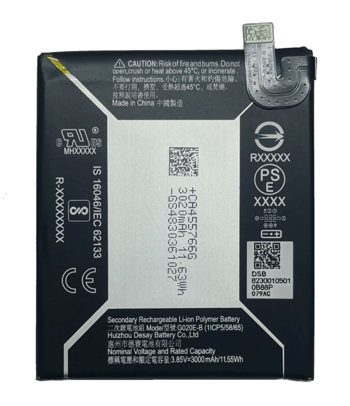 Аккумулятор для Google Pixel 3A (3000 mAh) G020E-B