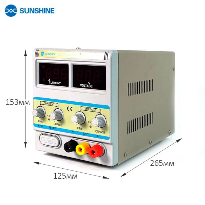 Блок живлення лабораторний Sunshine P-3010D трансформаторний / 30V / 10A