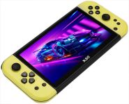 Портативная игровая приставка X80 / PSP / 7 '' / 16 ГБ / 20000 игр / HD TV выход Yellow