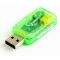 Звукова карта USB 2.0, 5.1, Gembird, Green, Box (SC-USB-01)