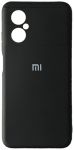 Чехол Silicone Case Full for Xiaomi Redmi Note 11R/Poco M4 5G Black