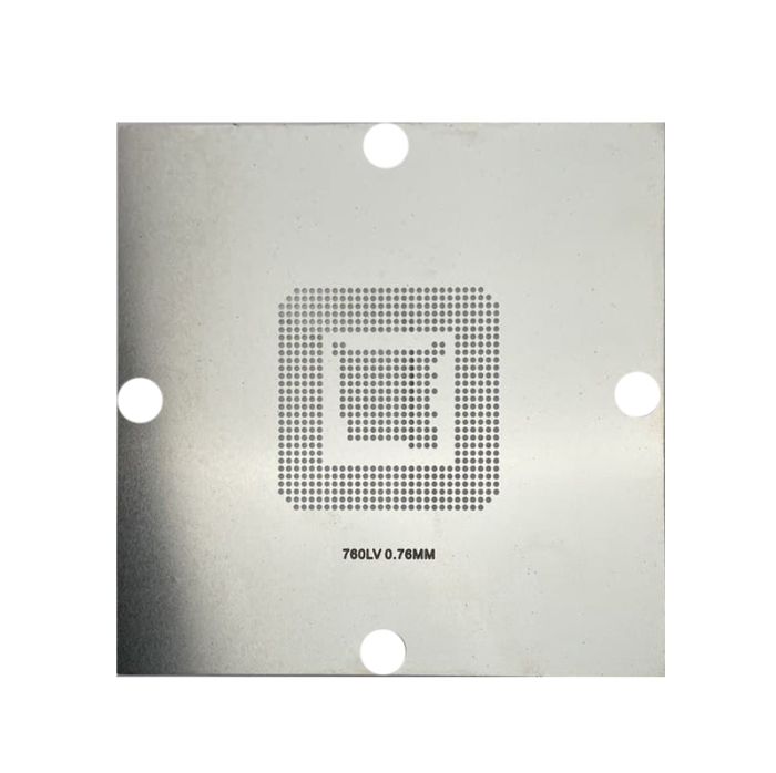 Трафарет BGA прямого нагрева 760LV (0.76 mm) 90 x 90 mm
