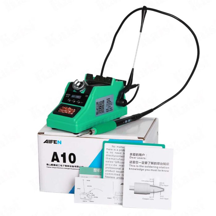 Паяльная станция прецизионная Aifen A10 C210 / паяльник JBC / 100-450°C / 75 Вт