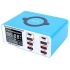 Швидкий зарядний пристрій + бездротове заряджання RELIFE RL-304S 4xUSB/2xUSB Type-C PD3.0/2xUSB QC3.0/ 100W