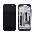 Дисплей + сенсор Nomu S30 Mini с рамкой Black - p/n: 047ILM003FF-FPC V0.1