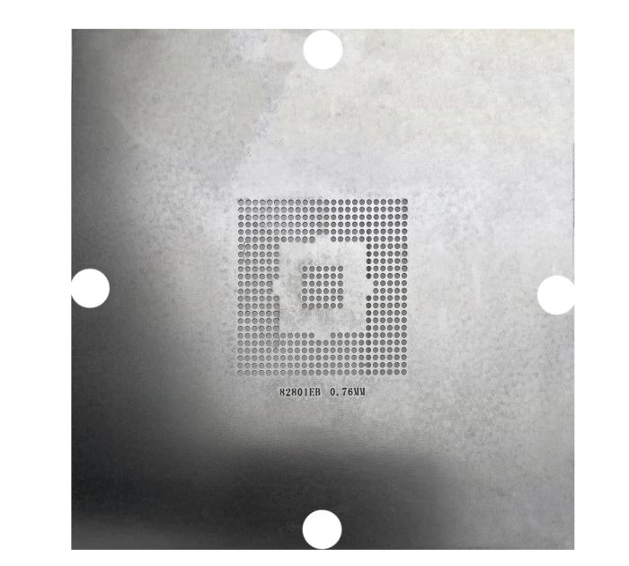 Трафарет BGA прямого нагріву 82801EB (0.76 mm) 90 x 90 mm