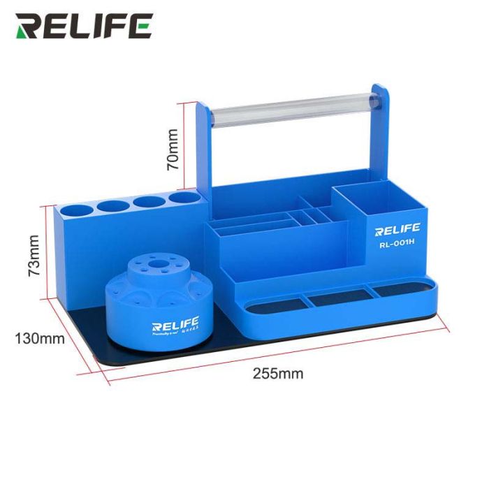 Органайзер для інструментів Relife RL-001H багатофункціональний / пластиковий / Blue