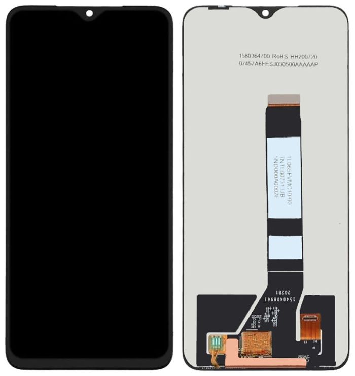 Дисплей + сенсор Xiaomi Poco M3 (M2010J19CG/M2010J19CT/M2010J19CI) Black - p/n: PM6530MB2-3-11-J19S