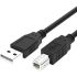 Кабель для принтера ХР-307 USB 2.0 AM/BM медь 1.5м