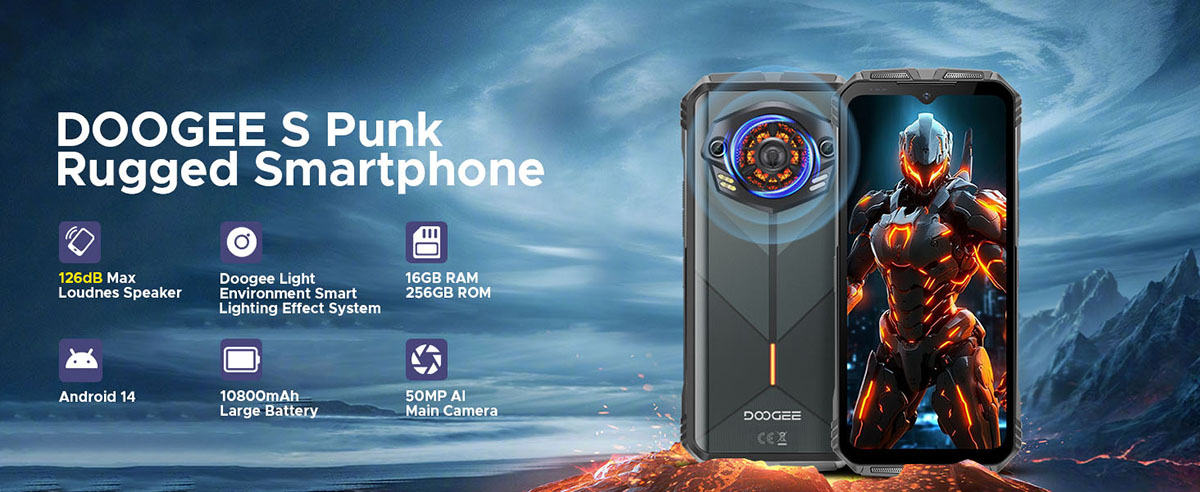 DOOGEE S Punk — захищений смартфон для активного використання
