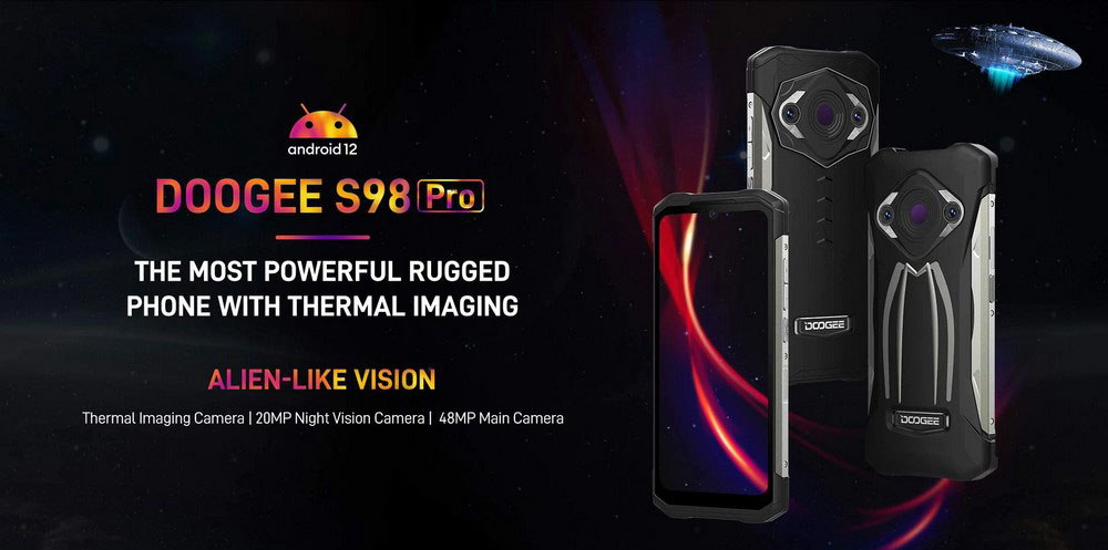 DOOGEE S98 Pro — защищённый смартфон для работы и экстремальных условий
