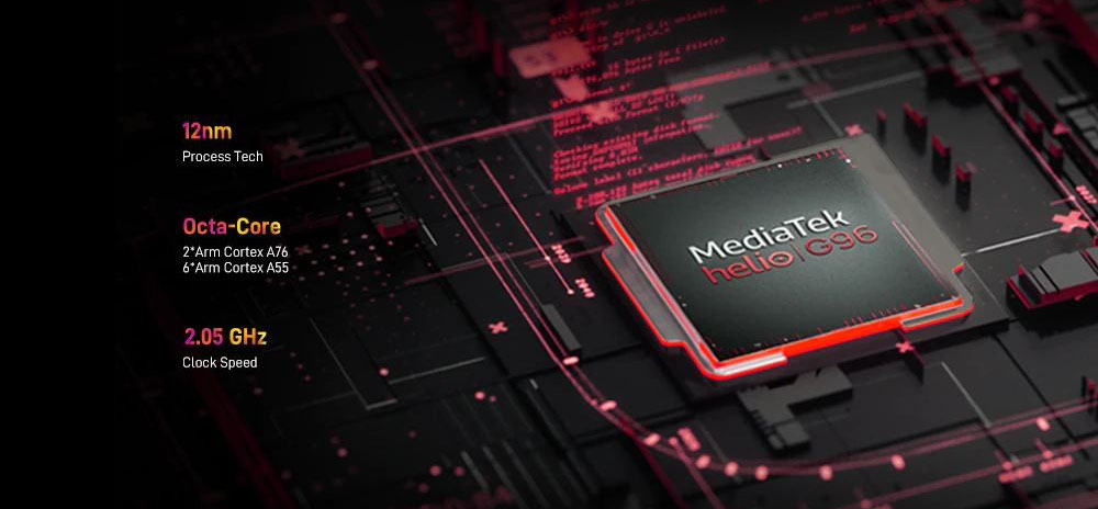DOOGEE S98 Pro — процесор MediaTek Helio G96 для високої продуктивності