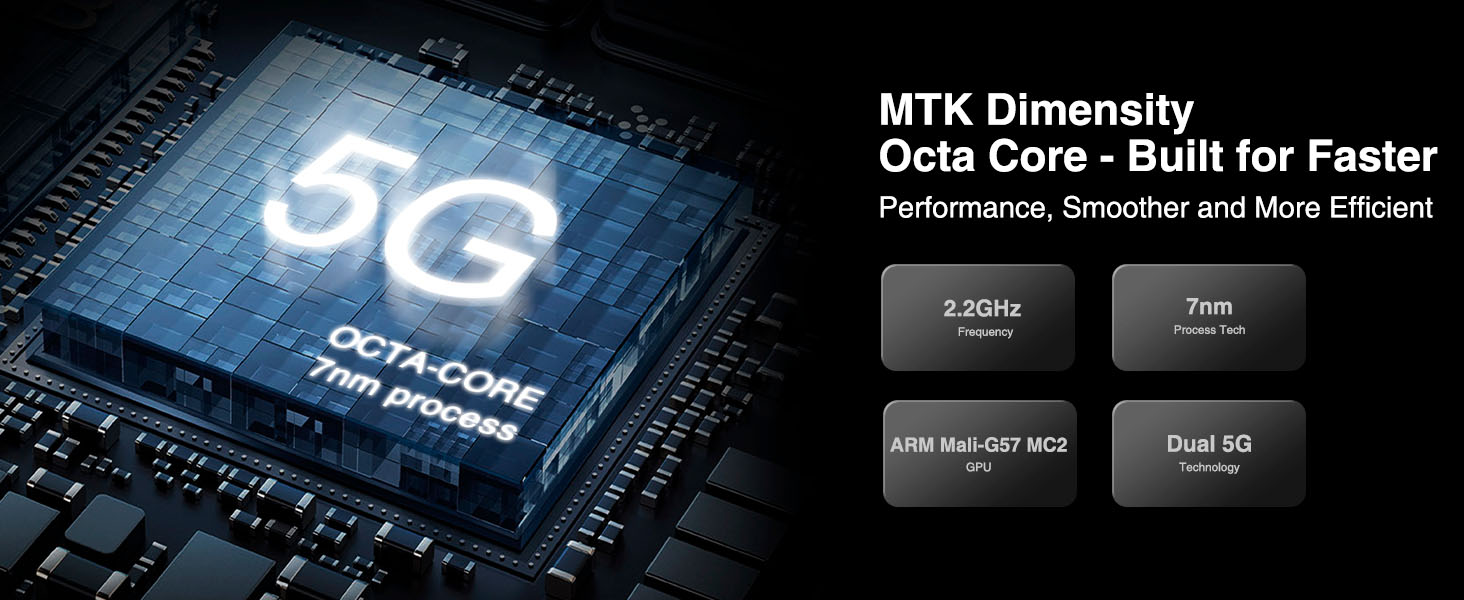 DOOGEE V20 Pro — процесор MediaTek Dimensity з підтримкою 5G і високою продуктивністю