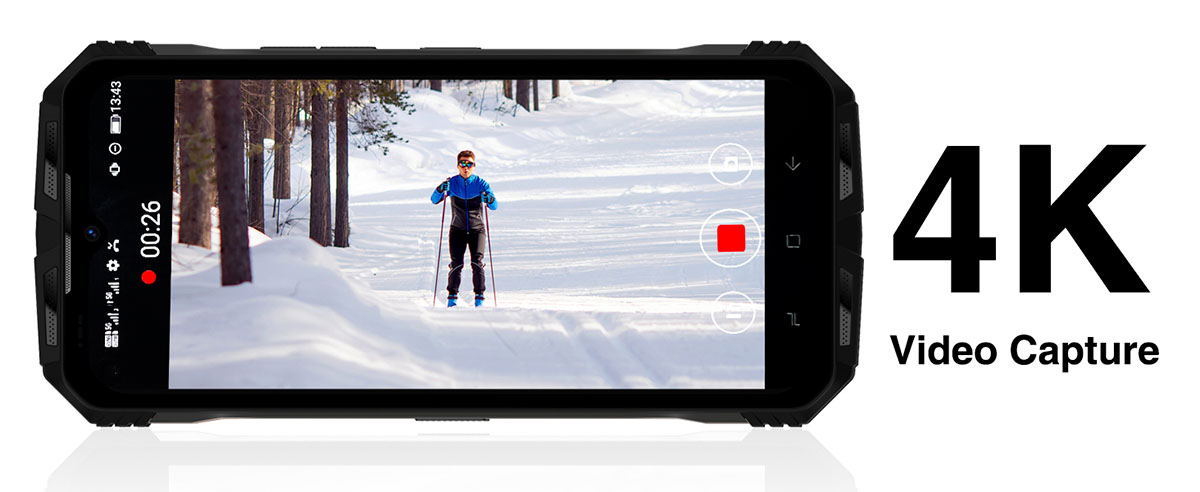DOOGEE V31 GT — запись видео в формате 4K