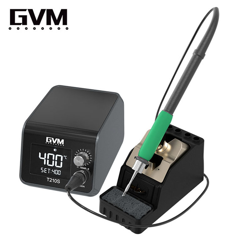 GVM T210S станція і підставка з губкою для очищення жала