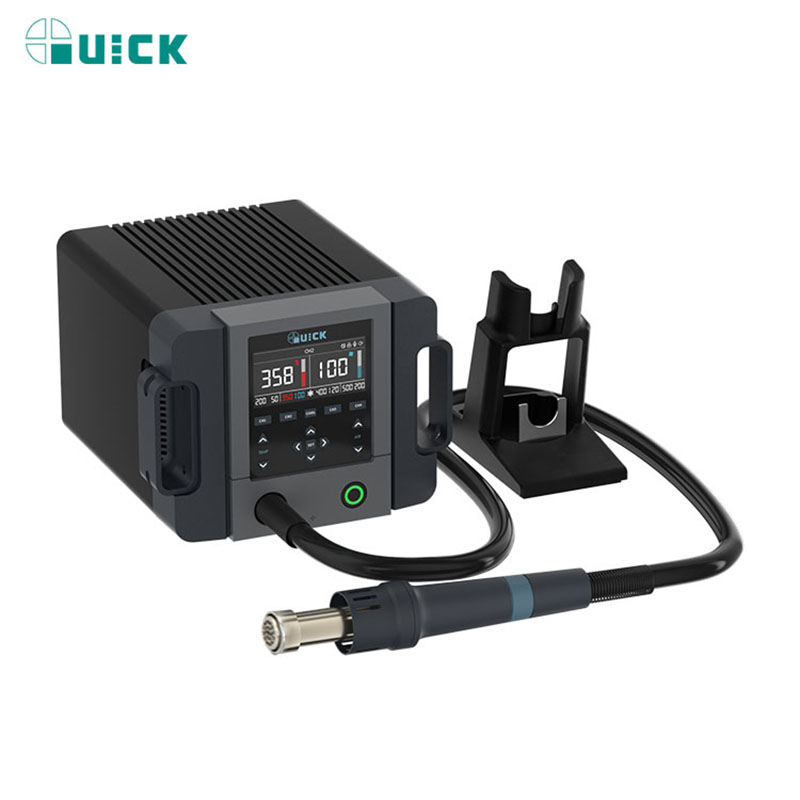 Паяльная станция Quick 861 Pro с комплектом насадок