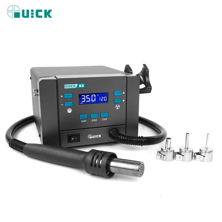 термовоздушная станция quick k8 комплект насадки a1124 a1130 a1300