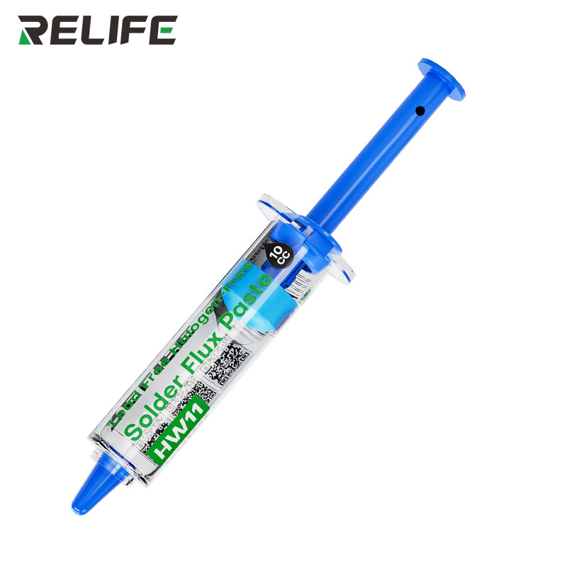 Флюс RELIFE HW11 10cc шприц для пайки без свинца и галогенов