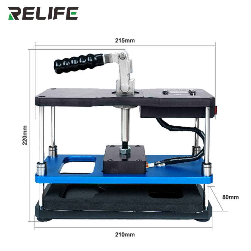 Пресс-платформа RELIFE LS5 SE — размеры платформы 220×215×80 мм
