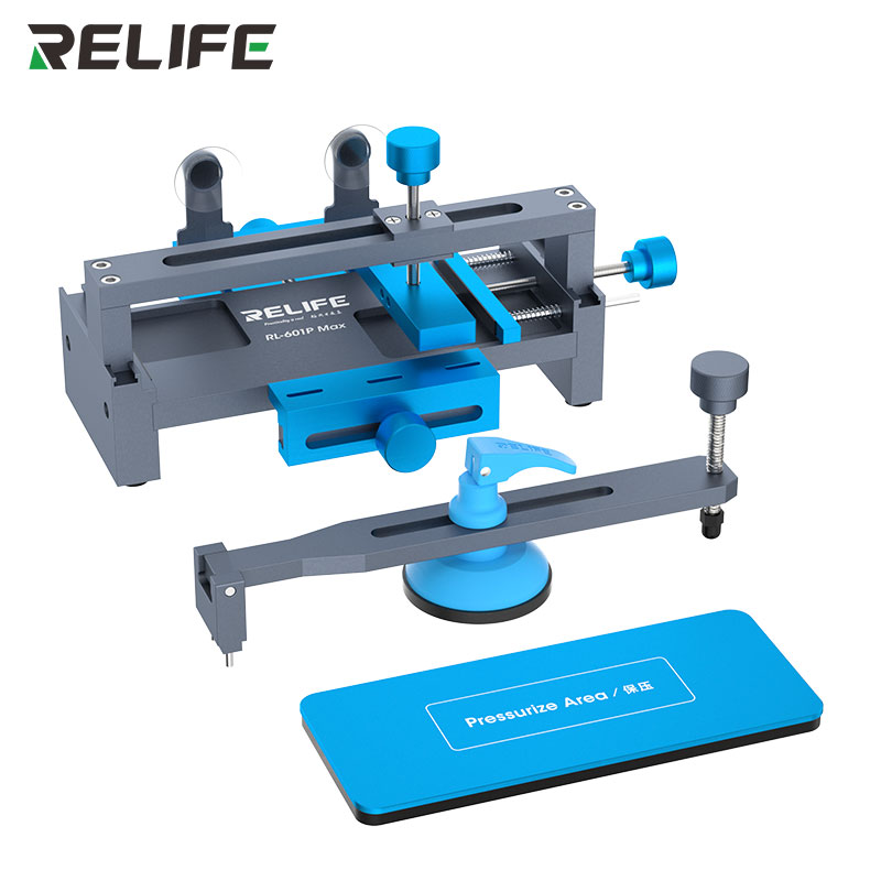 Держатель Relife RL-601P Max с модулем для снятия дисплея и модулем для фиксации